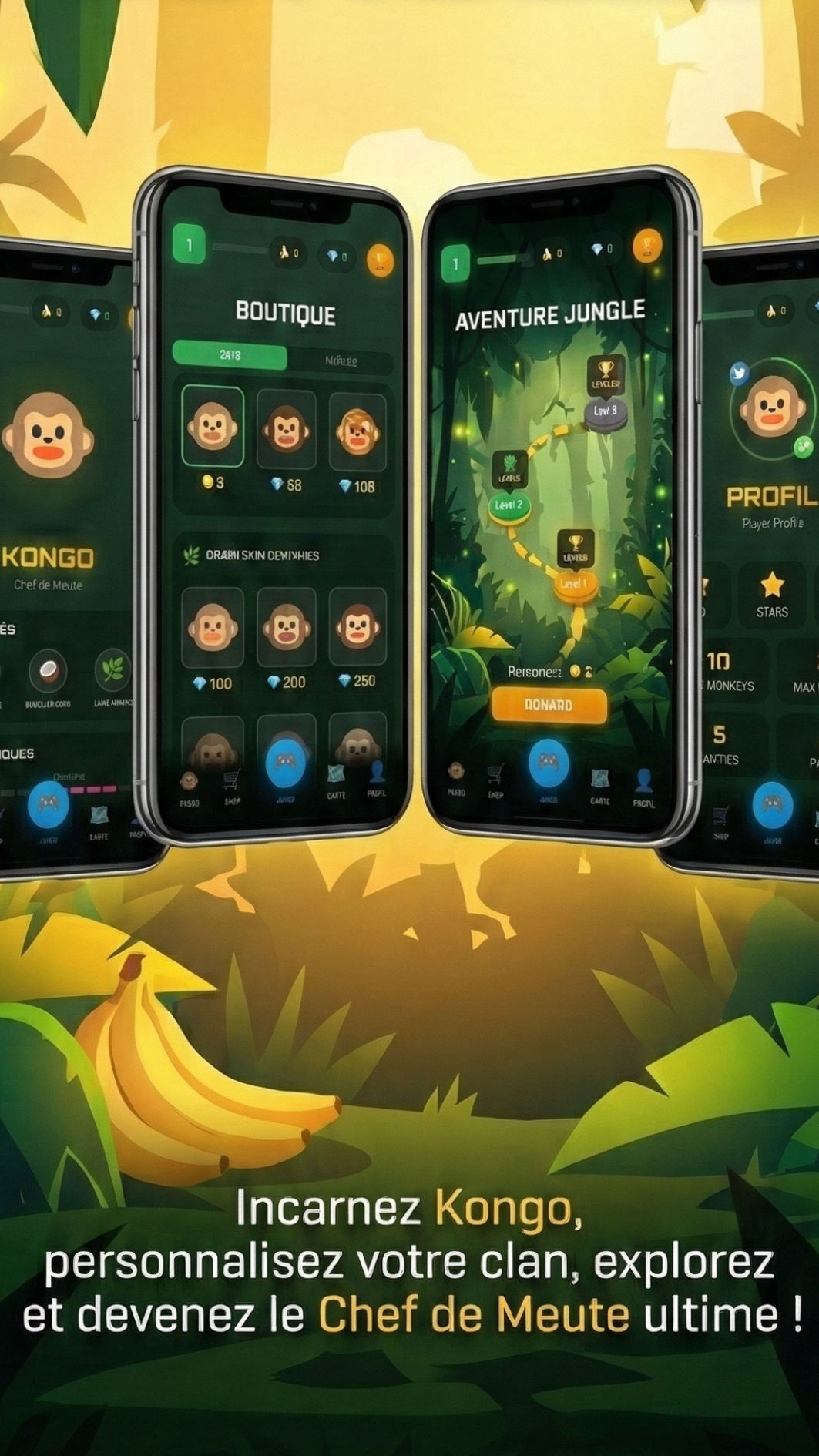 Capture d'écran 3 - Go Bananas